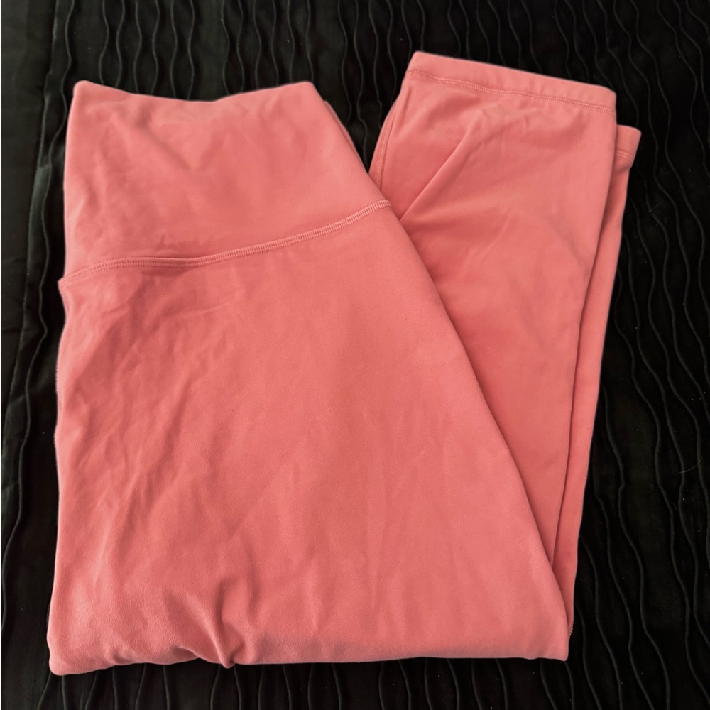 Coral Pink Lululemon Leggings